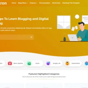 Citron Blogger Template