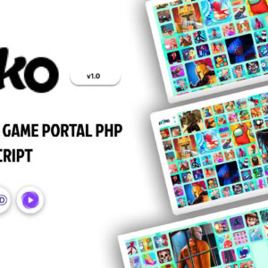 Poko Arcade HTML 5 Game Portal PHP Script