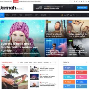 Jannah theme wordpress. WP Jannah Best newspaper theme for WordPress 2025